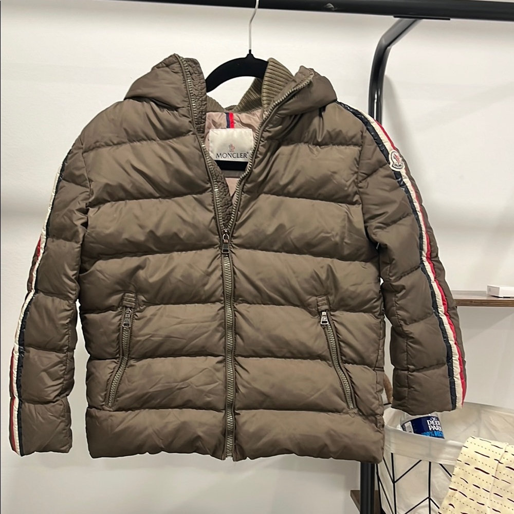 Moncler Kids Brown Puffer Jacket